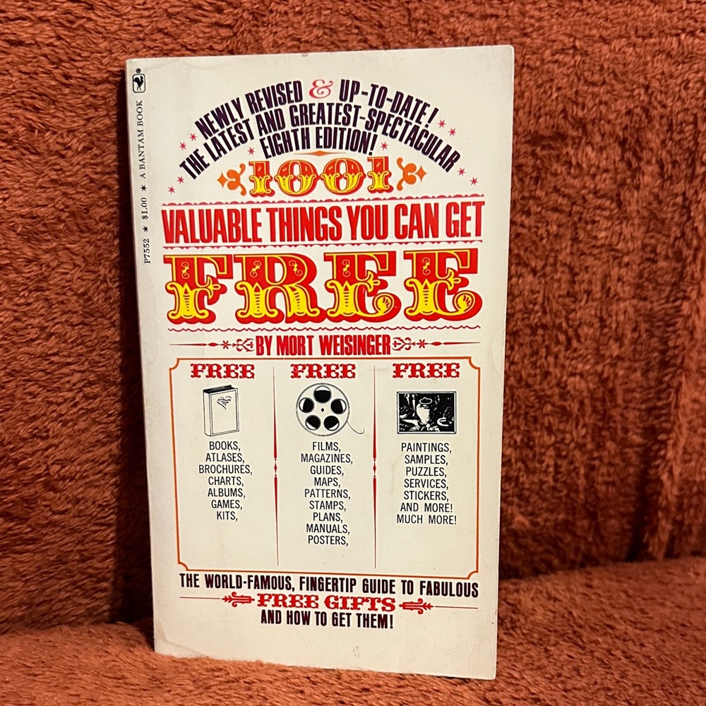 1001 Valuable Things You Can Get Free Book